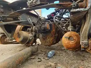 Used 2010 Spicer/Dana DS404 Complete Axle-Front Rear (Stock #FR-0804-11)) Part Image