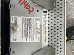 Used Radio (Stock #41402)) Part Image