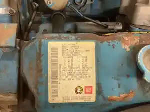 Used Detroit 8.2 LITER - TURBO Engine Assy (Stock #P-123)) Part Image