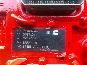 Used Cummins ISX15 ECM (Stock #6433)) Part Image