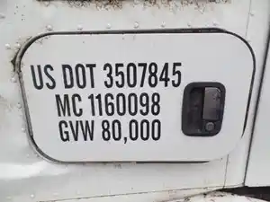 Used 2022 Kenworth T680 Door Ass'y (Rear/Back) (Stock #S2538LCD)) Part Image