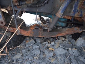 Used 2002 INTERNATIONAL 8100 Spring, Front Leaf (Stock #349)) Part Image