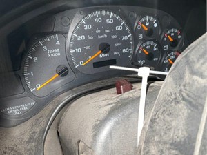 Used 2008 GMC C8500 Instrument Cluster (Stock #7694)) Part Image