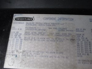 Used 2012 FREIGHTLINER CASCADIA 125 Spring, Front Leaf Image