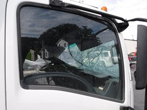 Used 2014 ISUZU NPR Door Window (Stock #4591)) Part Image