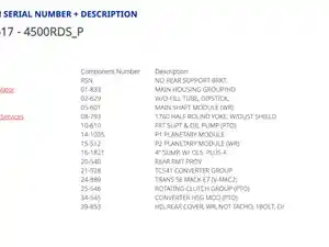 Used Allison 4500RDSP Transmission Assy (Stock #9925)) Part Image