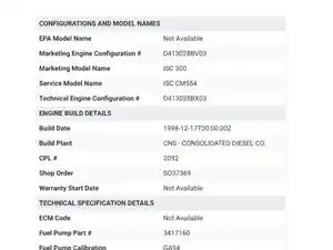 Used Cummins ISC Engine Assy Image