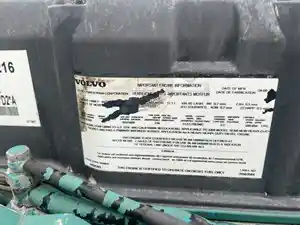 Used Volvo VED12D Engine Assy (Stock #6591)) Part Image
