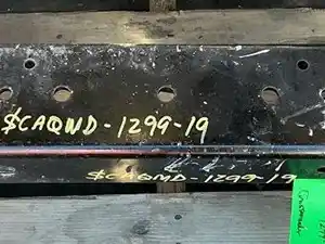 Used 2015 KENWORTH T800 Frame & Crossmembers (Stock #SCAQMD-1299-19)) Part Image