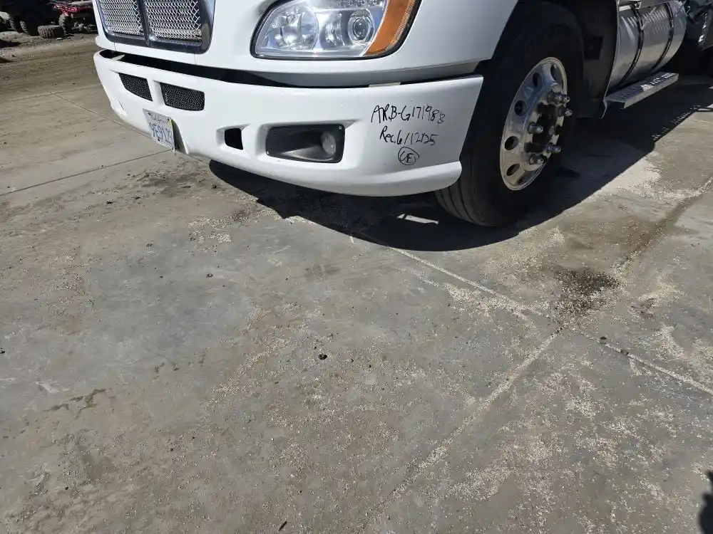 Black ABS Front Bumper Corner For Kenworth T660 (2008-2017) | Driver Or Passenger Side With Fog Light Hole