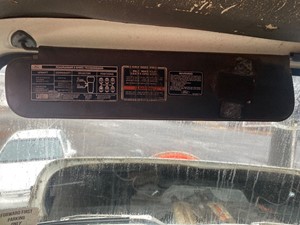 Used 1995 Ford LNT9000 Sun Visor (Stock #P-11700)) Part Image