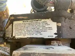 Used 1997 Cummins ISB 5.9 Engine Assy (Stock #P-35710)) Part Image