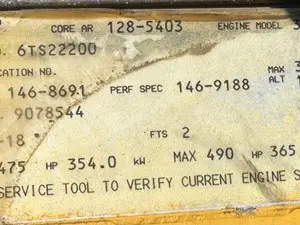 Used 1998 Caterpillar 3406 ECM (Stock #P-33202)) Part Image