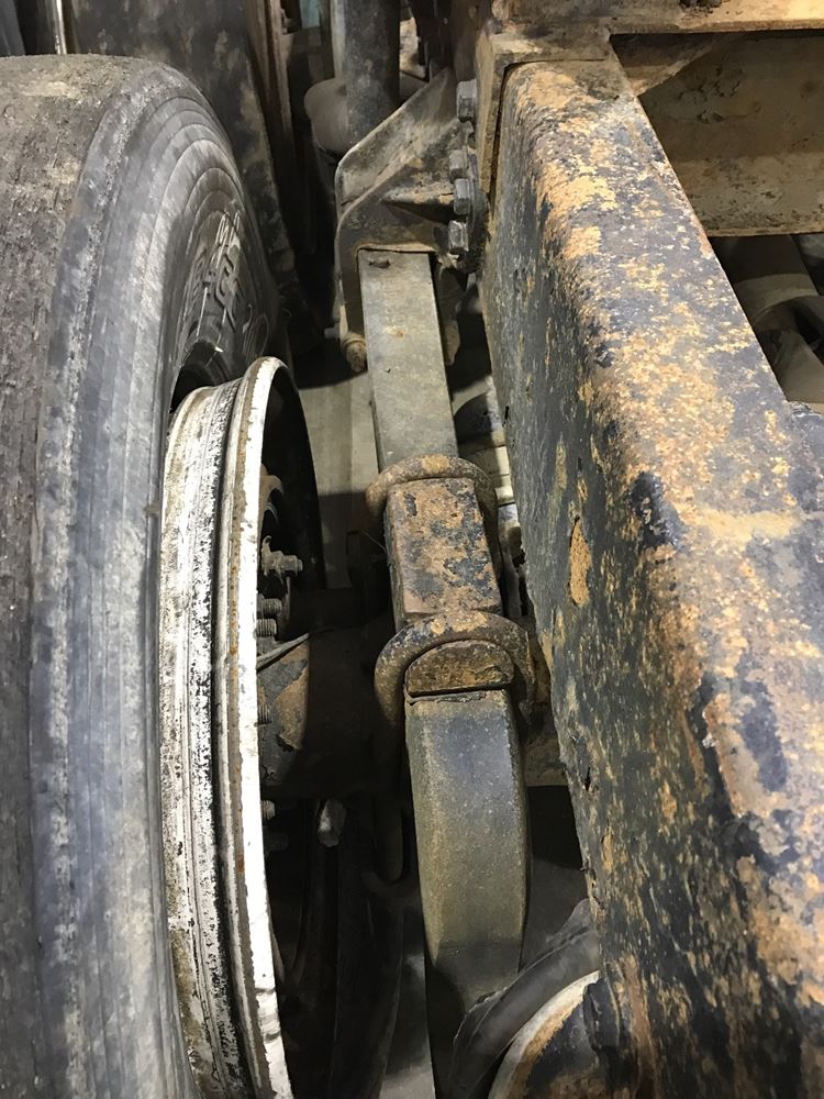 2001 Western Star 4900E (Stock P5780) Springs, Rear Leaf TPI