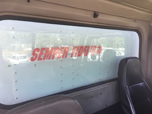Used 2004 Peterbilt 330 Back Window (Stock #P-7964)) Part Image