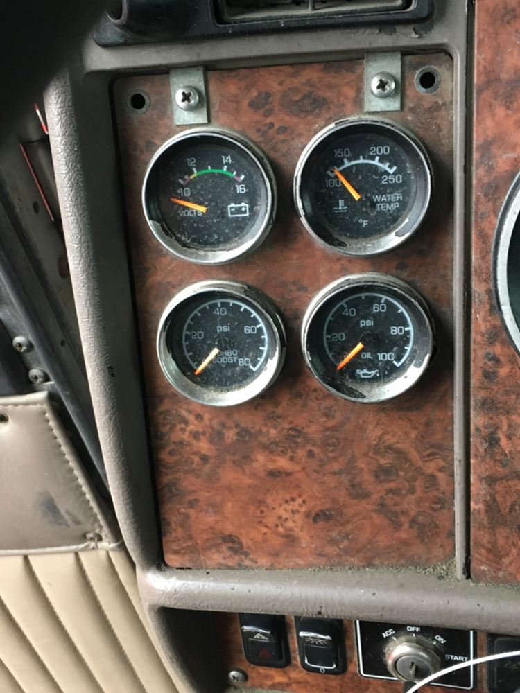 Kenworth T600 Dash Warning Lights