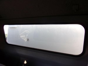 Used 2007 MITSUBISHI FUSO FE84D Back Window (Stock #9512)) Part Image