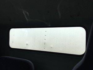 Used 2007 Mitsubishi FE-84D Back Window (Stock #P-6472)) Part Image