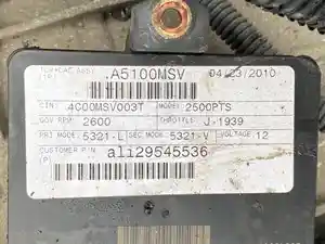 Used 2011 Allison 2500PTS Transmission ECM (Stock #P-40504)) Part Image