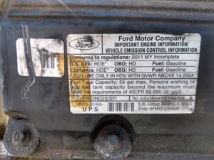 Used 2011 Ford 6.8L V-10 Engine Core (Stock #P-28168)) Part Image