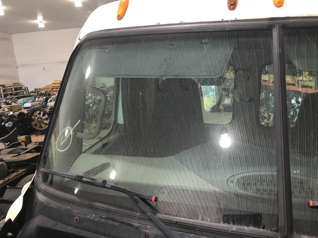 thumbnail image 2 of Green Tinted Windshield Glass For Freightliner FLC120 Classic XL 1989-2010 - Left Or Right 2 of 5
