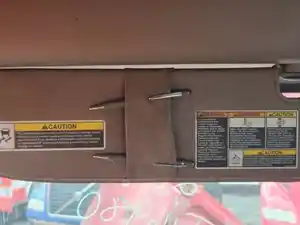 Used 2012 Peterbilt 384 Sun Visor (Stock #P-54319)) Part Image