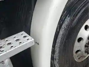 Used 2016 Freightliner Cascadia 113 Fender Extension (Stock #P-37942)) Part Image