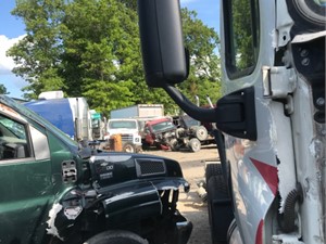 Used 2016 Freightliner Cascadia 125 Side View Mirror (Stock #P-24263)) Part Image