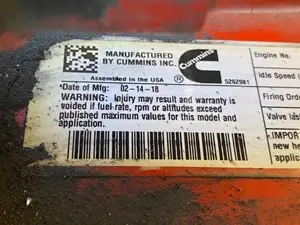Used 2019 Cummins ISB 6.7 Engine Assy (Stock #P-32361)) Part Image