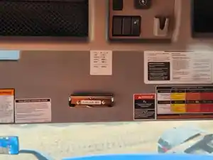 Used 2021 Volvo VNL Sun Visor (Stock #P-54036)) Part Image