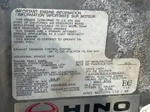 Core Hino J08E-TP Engine Core (Stock #P-99306)) Part Image