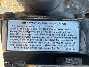 Used Cummins ISB 5.9 Engine Assy (Stock #P-28523)) Part Image