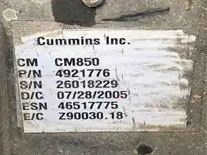 Used Cummins ISB ECM (Stock #P-35875)) Part Image