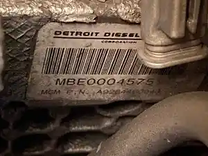 Used Mercedes MBE 926 ECM (Stock #P-33405)) Part Image