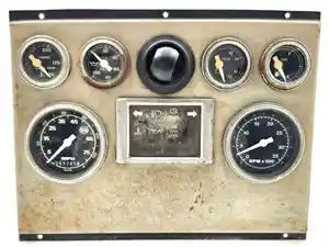 Used 1988 Ford 8000 Instrument Cluster (Stock #P-83221)) Part Image