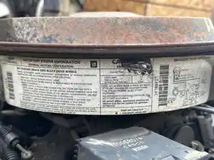 Used 1990 GM/Chev (HD) V8, 6.0L, Gasoline Engine Assy (Stock #P-497313)) Part Image