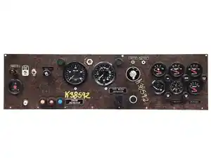 Used 1996 KME Kovatch Fire Truck Instrument Cluster (Stock #P-107124)) Part Image
