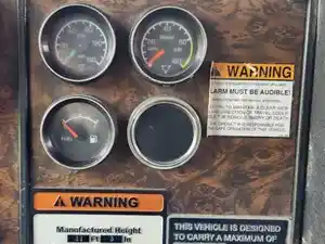 Used 1996 Kenworth T800 Instrument Cluster (Stock #P-104017)) Part Image