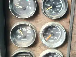 Used 1996 Kenworth T800 Instrument Cluster (Stock #P-56917)) Part Image