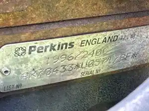 Used 1997 Perkins 4.2 Engine Assy (Stock #P-505592)) Part Image