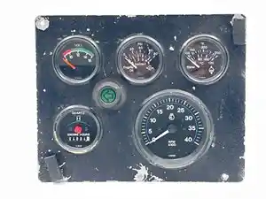 Used 1998 Seagrave Ladder Instrument Cluster (Stock #P-81102)) Part Image