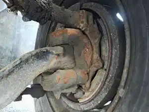 Used 1999 GMC C7500 Spindle/Knuckle (Stock #P-114755)) Part Image