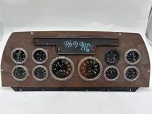 Used 2001 Sutphen Firetruck Instrument Cluster (Stock #P-57130)) Part Image