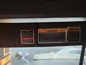 Used 2002 Mack CH613 Sun Visor (Stock #P-68398)) Part Image