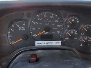 Used 2004 GMC C7500 Instrument Cluster (Stock #P-109536)) Part Image