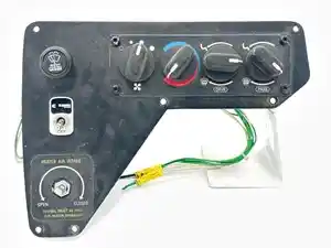 Used 2005 E-One Fire Truck Heater/AC Control Assy (Stock #P-66473)) Part Image