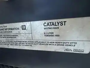 Used 2007 GM/Chev (HD) 8.1L Engine Assy (Stock #P-507529)) Part Image