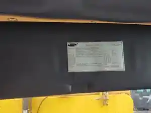 Used 2007 Sterling SC8000 Cargo Sun Visor (Stock #P-493856)) Part Image