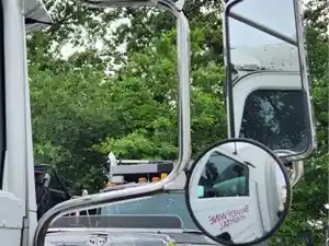 Used 2009 Peterbilt 335 Side View Mirror (Stock #P-103297)) Part Image