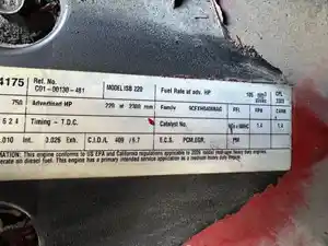 Used 2011 Cummins ISB 220 Engine Assy (Stock #P-502387)) Part Image